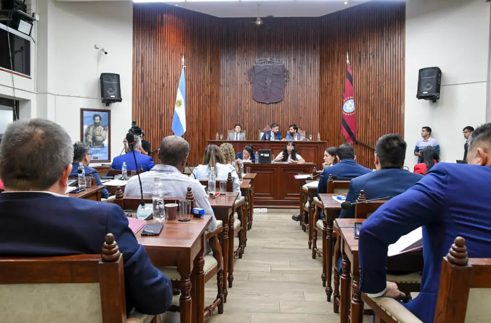 Sesión del Concejo Deliberante de Salta