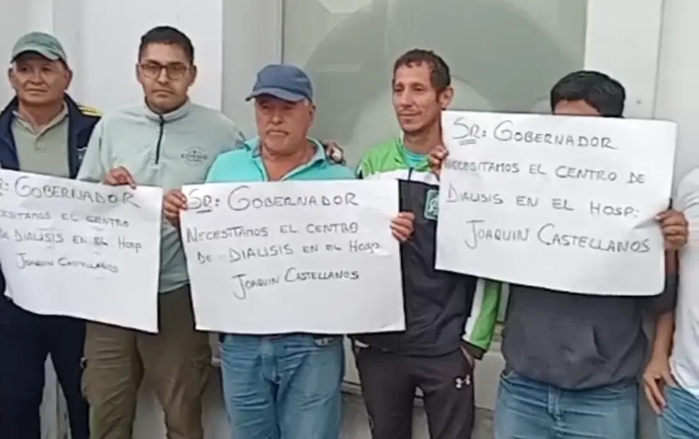La campaña por el centro de diálisis que se realizó esta mañana en Güemes