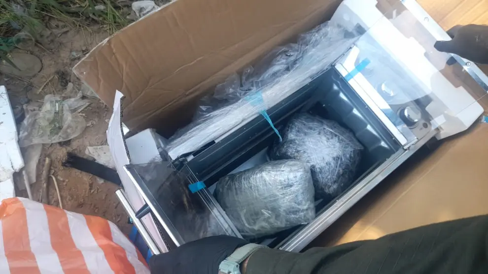 Secuestro de cannabis en Aguas Blancas.
