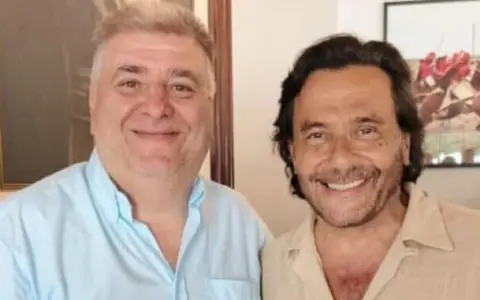 Adrián Zigarán y Gustavo Saénz