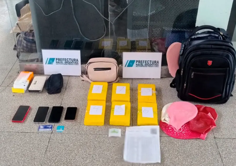 Elementos secuestrados por la PNA en los operativos antidroga