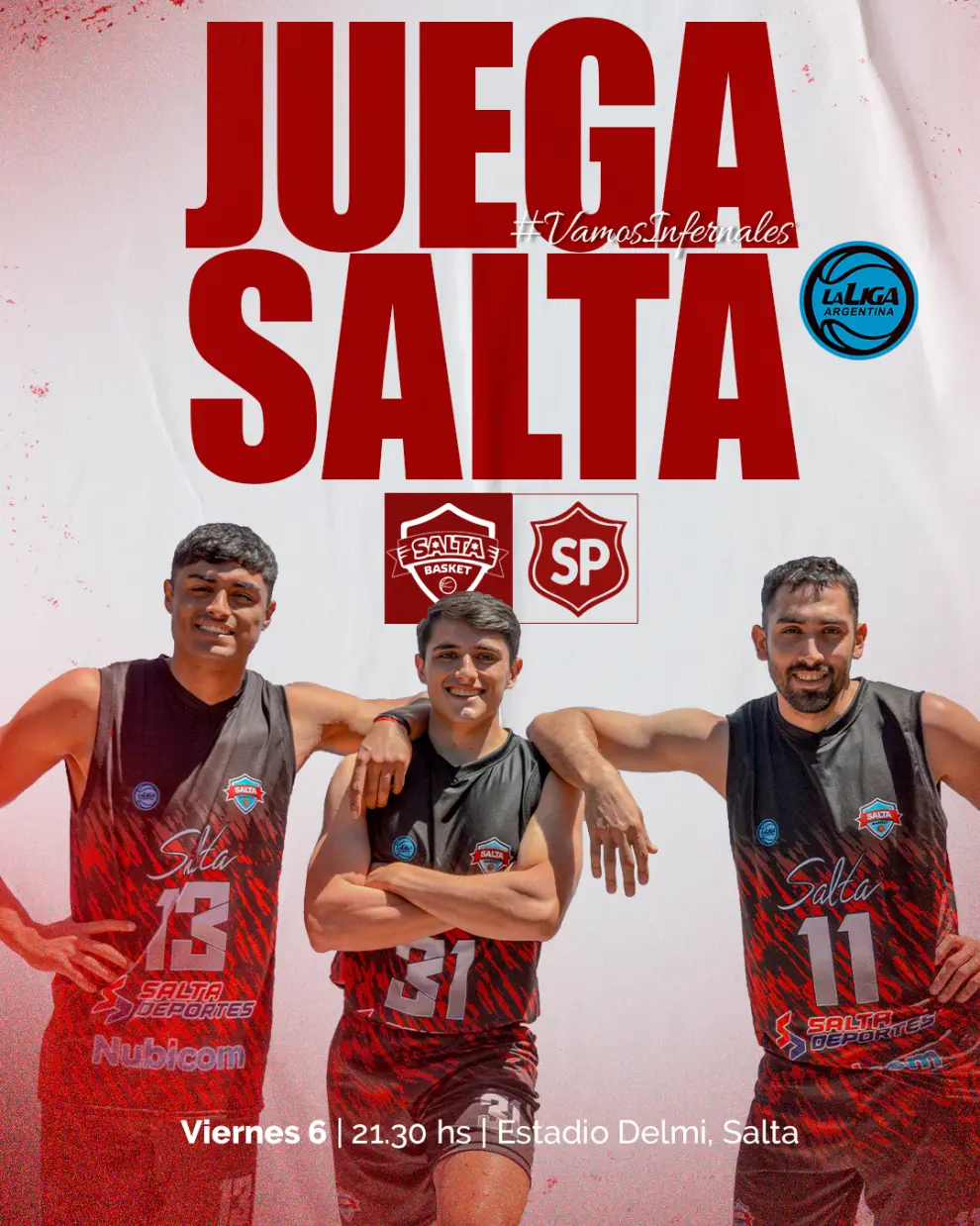 Viernes de Liga Argentina junto a Los Infernales.