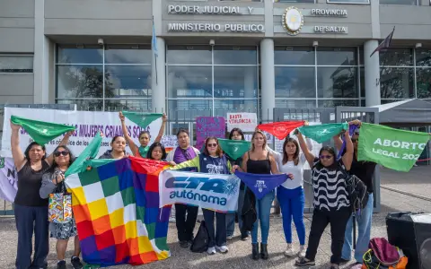 Protesta en Ciudad Judicial
