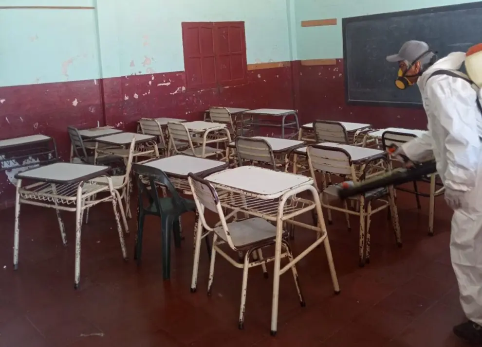 En Salvador Mazza se lleva adelante una fuerte campaña de fumigación y descacharrado