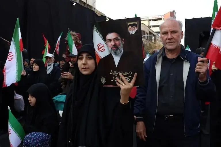 Imagen del nuevo líder de Irán