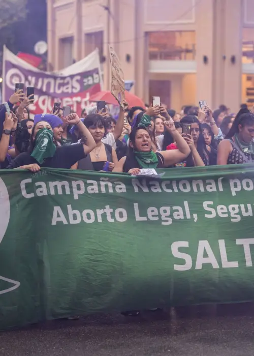 Marcha del 8M en Salta