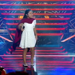 Una niña deslumbró en TV con la canción "A Don Ata"