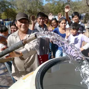 Agua a pulmón: Comunidades originarias inauguran sus pozos, pero necesitan la ayuda de los salteños