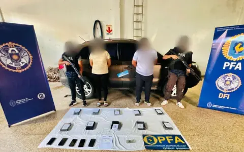 Dos detenidos y más de 11 kilos de cocaína secuestrados en Salta