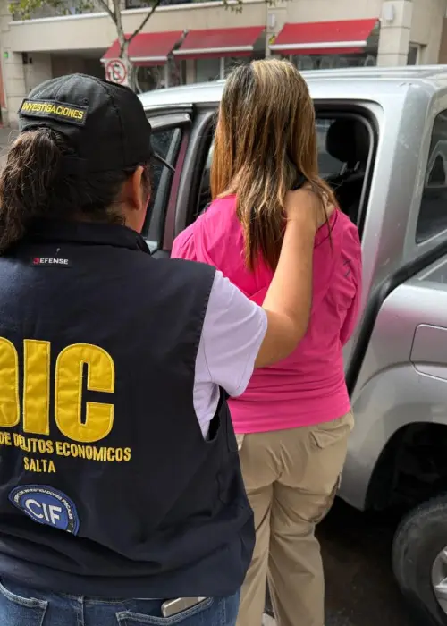 La mujer acusada de estafas vinculadas a falsas ofertas laborales en el sector minero