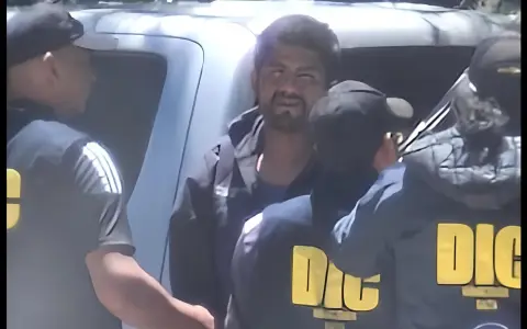 Serapio detenido