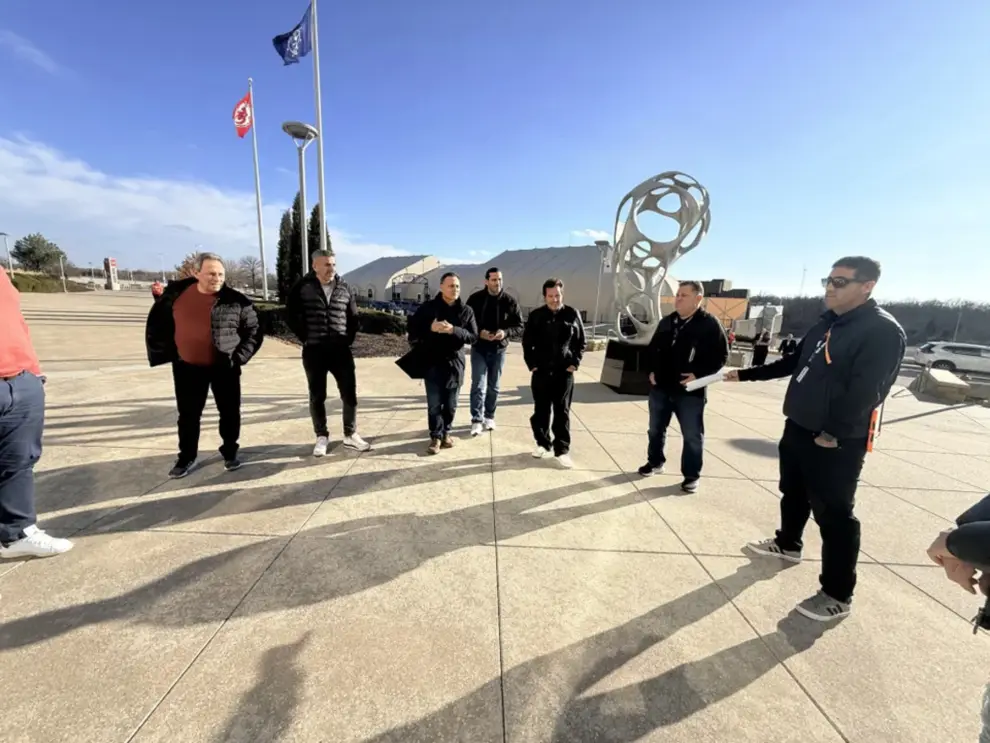 Miembros de la delegación de AFA que viajaron a Kansas.