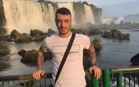 Sebastián Marset en las Cataratas