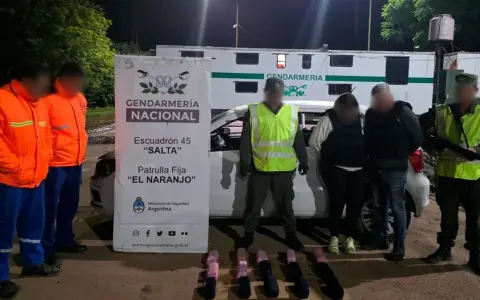 Operativo Cocaína Súper, con dos detenidos en Salta y más de 17 kilos de la droga incautados
