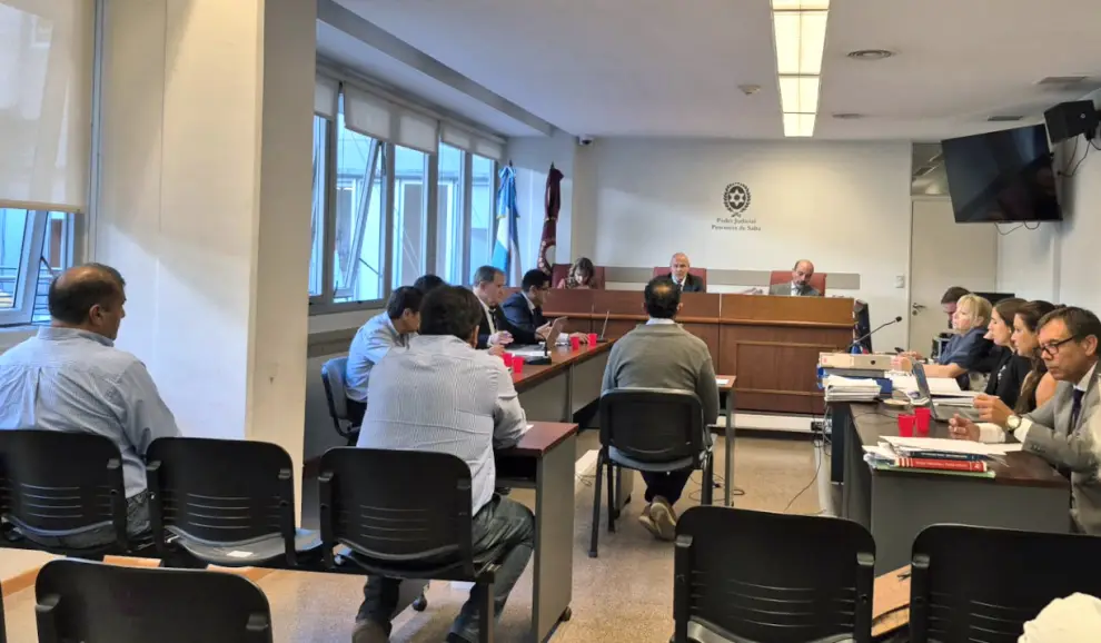 La audiencia de este viernes, en el juicio contra el ex intendente de San Lorenzo