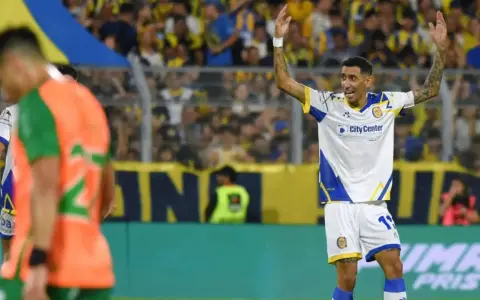 Ángel Di María hizo pesar su jerarquía con su ingreso para darle otro triunfo a su Rosario Central.