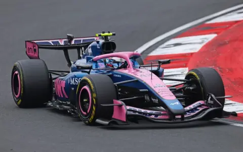 Franco Colapinto en el Gran Premio de China.