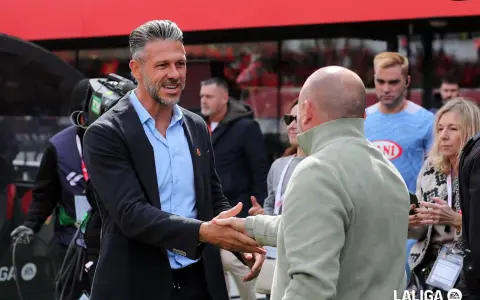Martín Demichelis festejó su primer triunfo en el Mallorca, victoria clave por la permanencia.