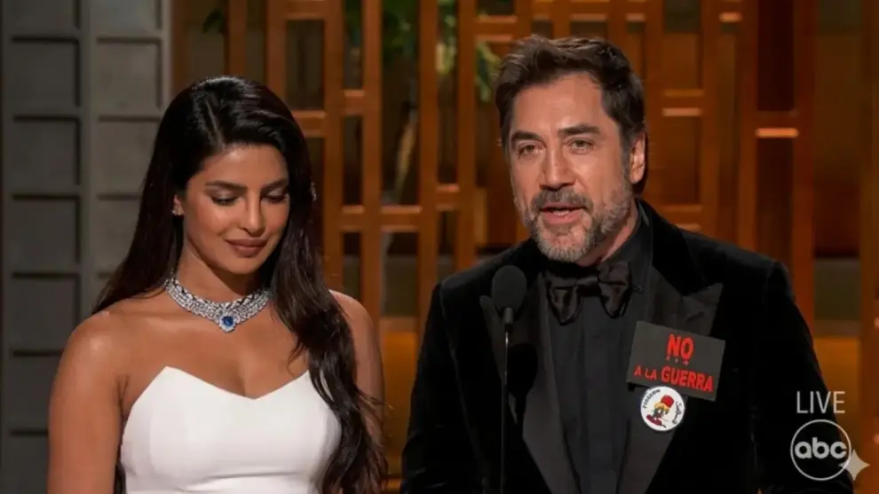 Javier Bardem en los premios Oscar