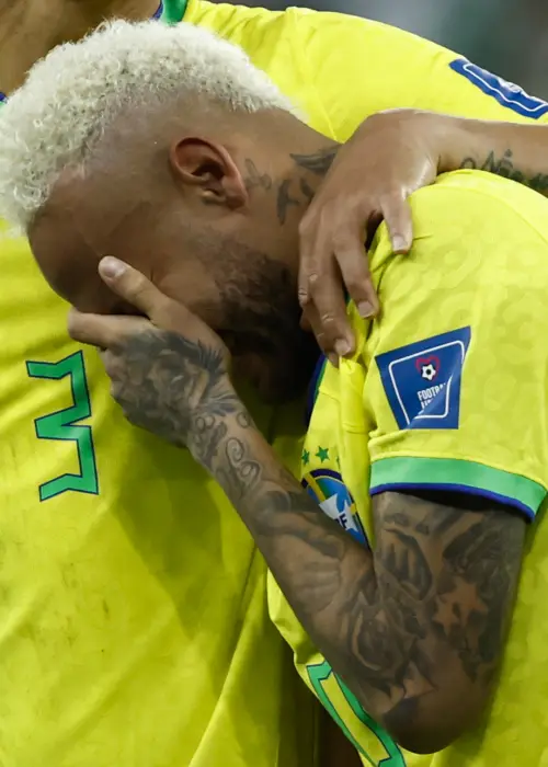 El llanto de Neymar