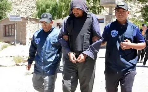 Orlando Serapio, imputado por el femicidio de Natalia Cruz, su ex pareja.