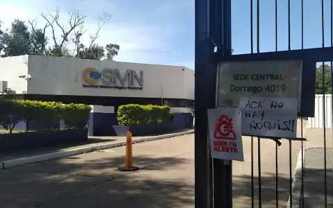 Alerta por despidos masivos en el Servicio Meteorológico Nacional
