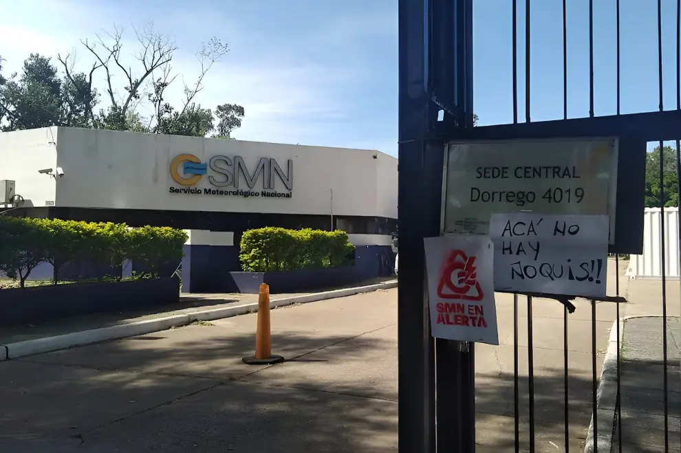 Despidos en el Servicio meteorologico nacional en alerta