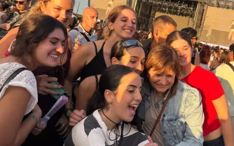 Bullrich en el Lollapalooza 