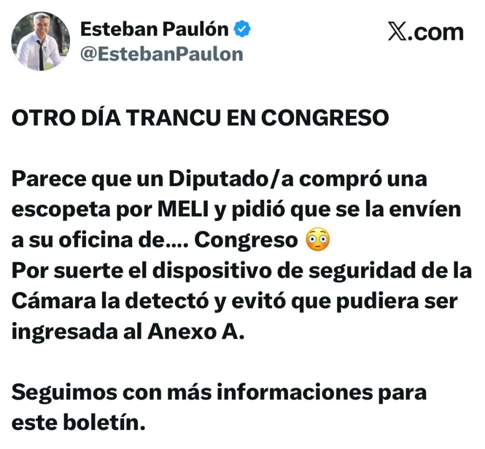 X de Esteban Paulón