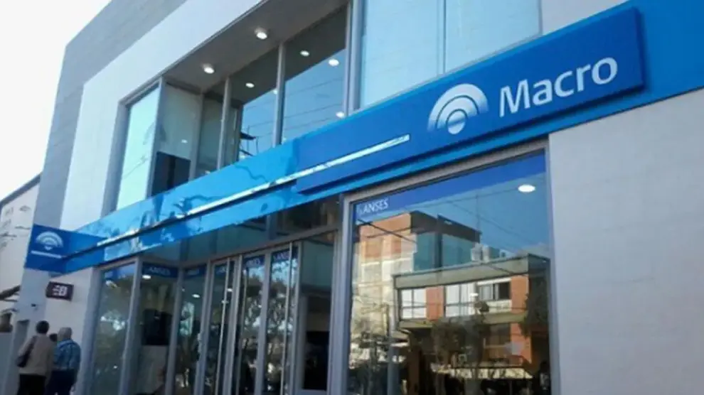 Una de las sucursales del Banco Macro en Salta.