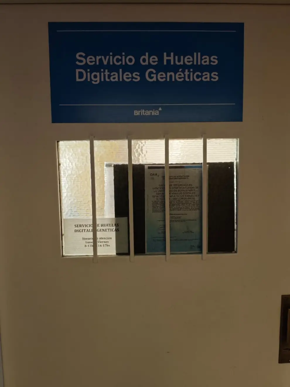 Servicio de Huellas Digitales Genéticas