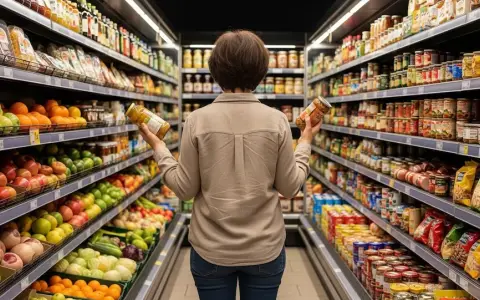Bajo consumo en los supermercados