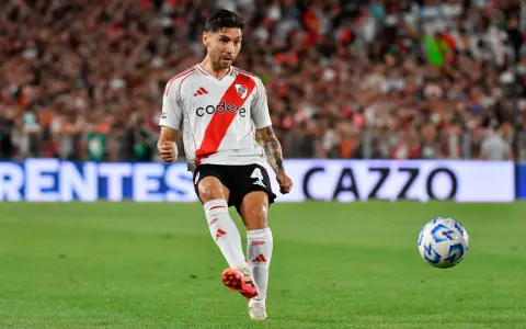 Gonzalo Montiel se desgarró y se pierde la última fecha FIFA con la Selección argentina.