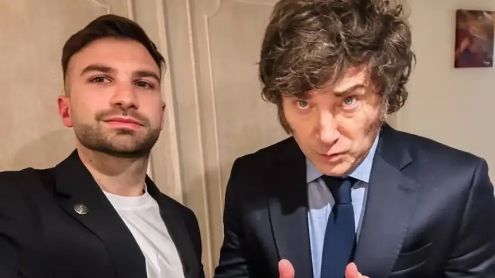 Mauricio Novelli y Javier Milei
