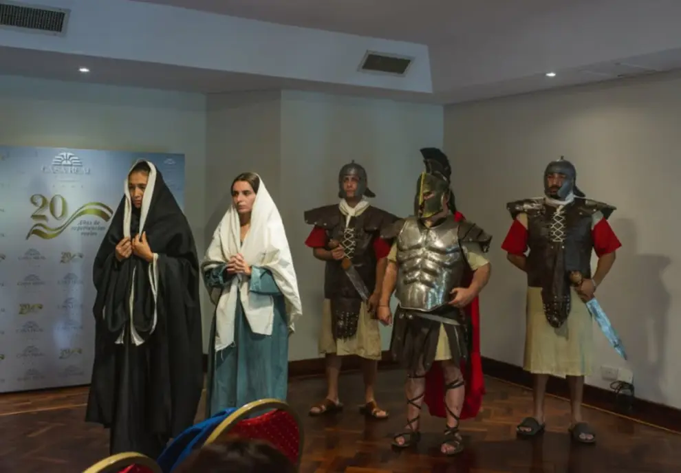 Presentación de la Pasión de Cristo