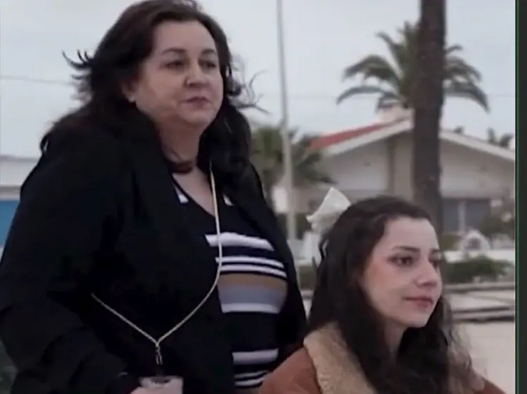 Noelia Castillo y su madre.