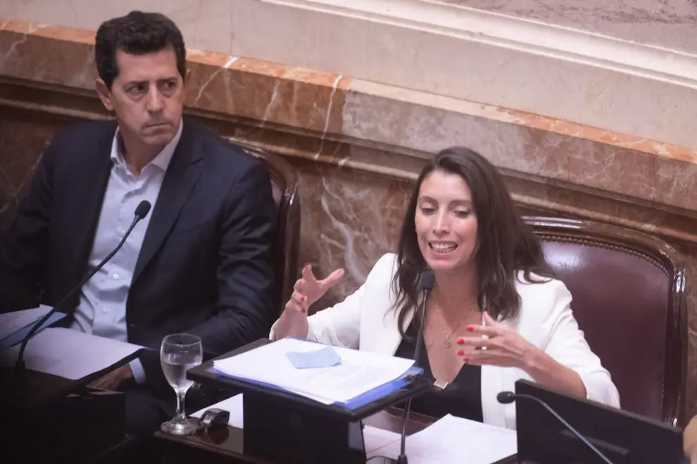 La senadora peronista Florencia López
