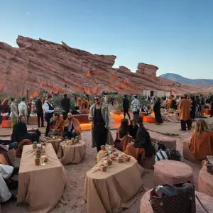 Cafayate: Boda en área prohibida y Salta ¿destino TOP de un servicio de casamientos exóticos?