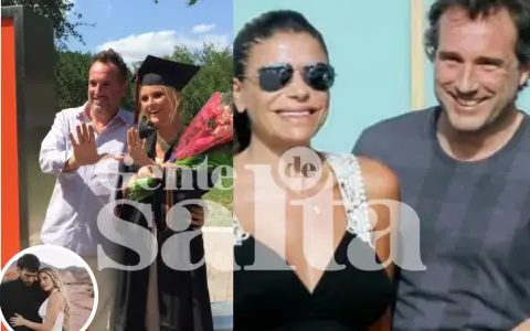 Marcelo Pocovi, junto a Nicky. Años antes, Marcelo junto a Zulemita