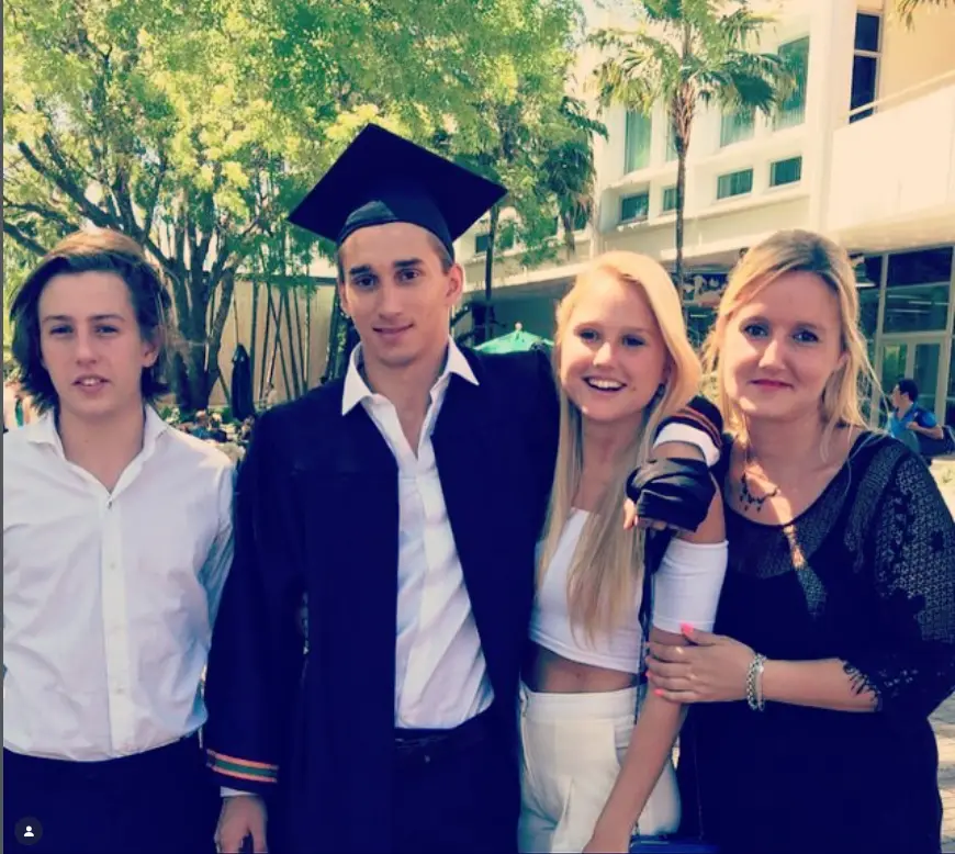 Alan Pocovi, Kevin Pocovi, Nicole Pocovi y la hermana mayor (la única de los 4 hermanos fuera de una investigación).