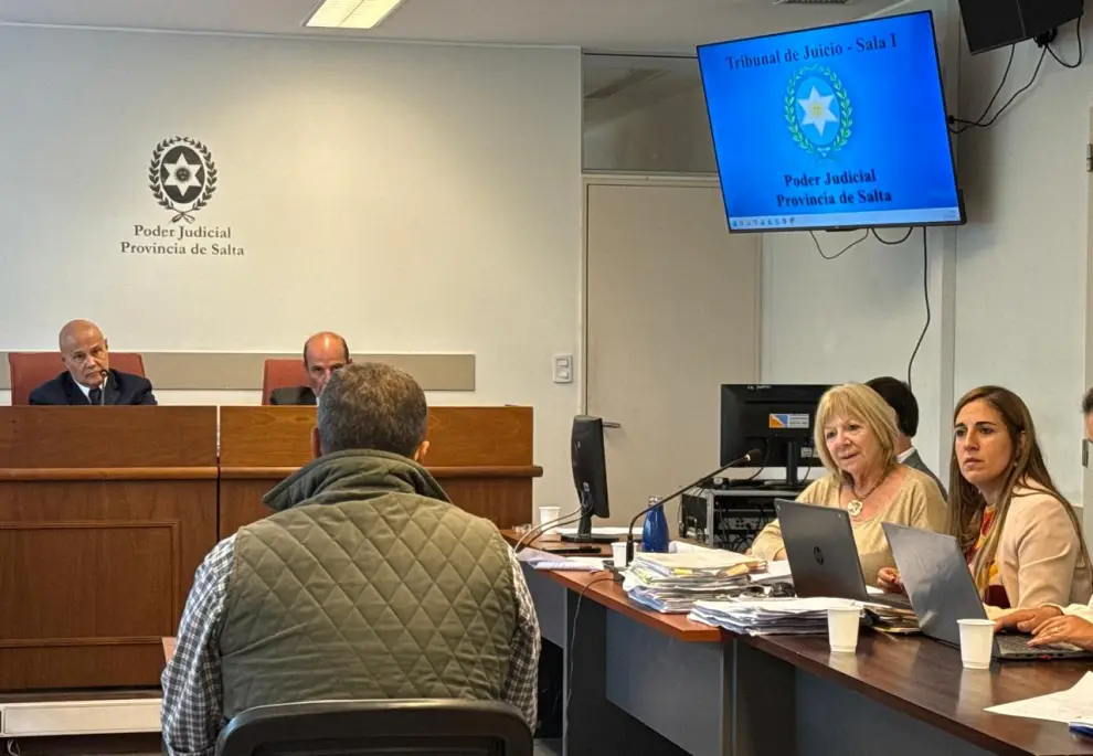 La audiencia del viernes en la Ciudad Judicial.