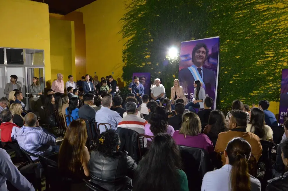La ministra Alejandra Monteoliva en Salta.