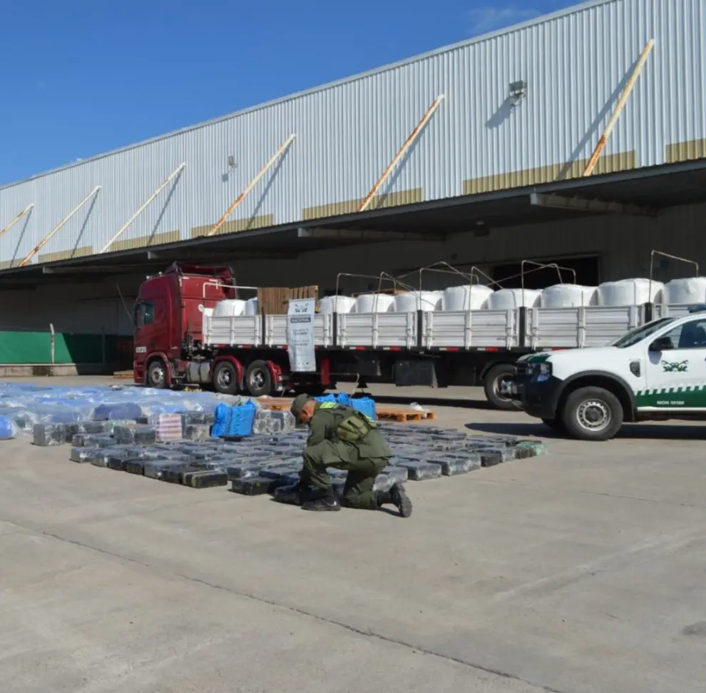 Hojas de coca. Más 3.800 kilos secuestrados en Tucumán, que viajaban desde Salta en un camión