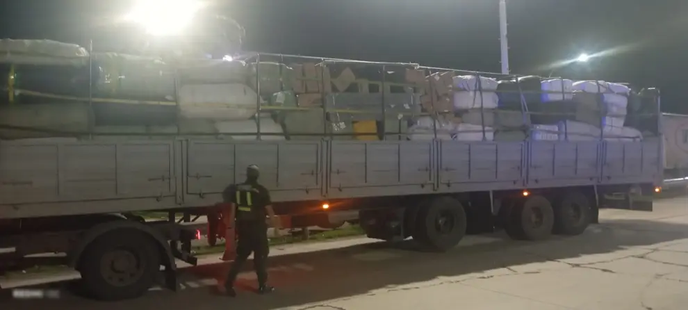 Secuestro de mercadería ilegal.