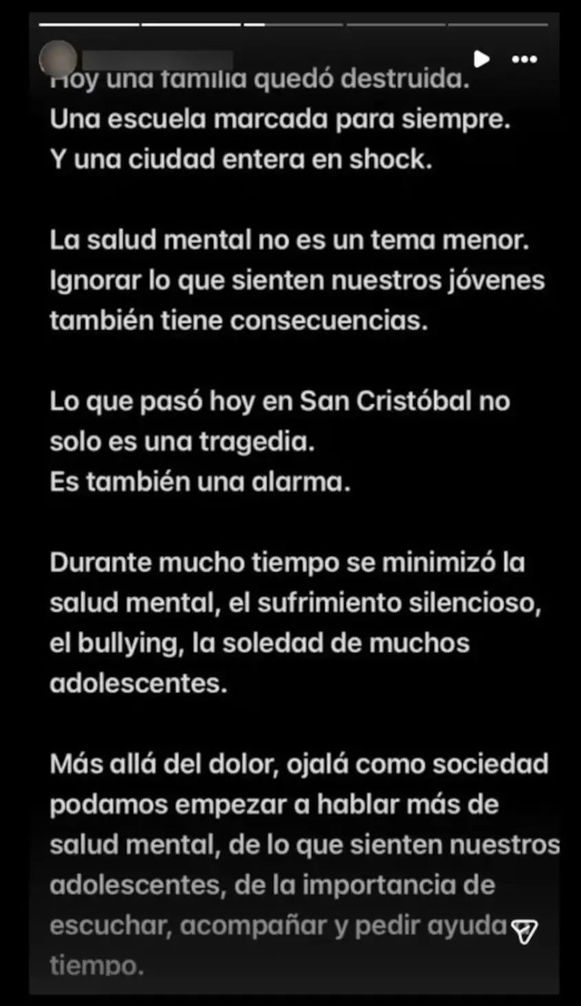 El descargo de la familia del alumno asesinado en Santa Fe.