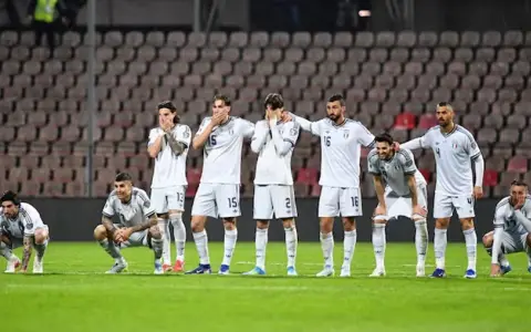 Nuevamente, Italia afuera de un Mundial.