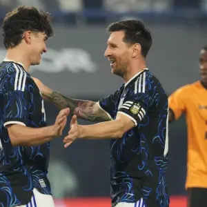 Despedida con goleada para Argentina frente a Zambia