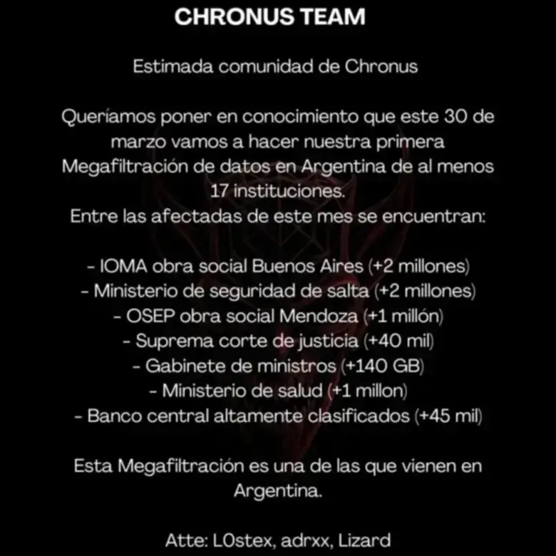 Chronus Team.