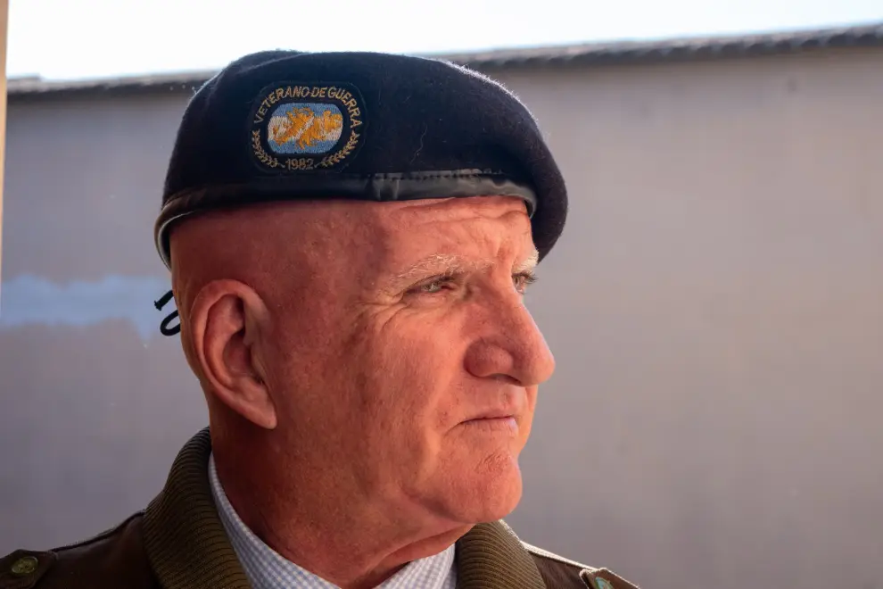 Hugo Navas ex combatiente de Malvinas