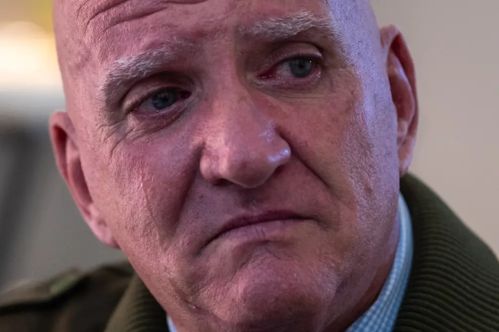 Hugo Navas ex combatiente de Malvinas
